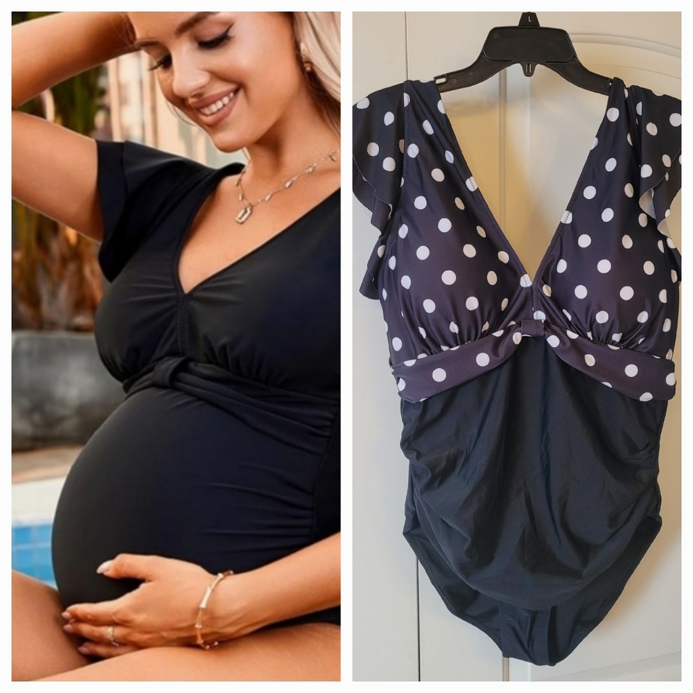 NWT Blooming Jelly Maternity Swimsuit